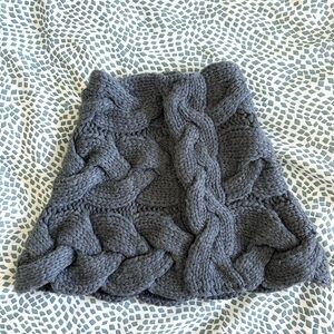 Banana Republic Grey Button Up Scarf